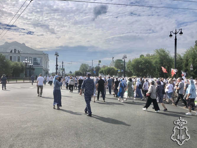 Росгвардейцы обеспечили общественный порядок при проведении крестного хода в Омске