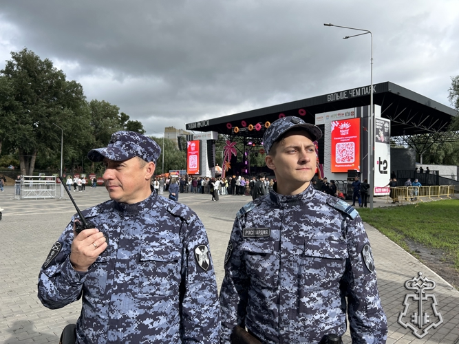 Росгвардейцы обеспечили правопорядок на массовых мероприятиях в Омске