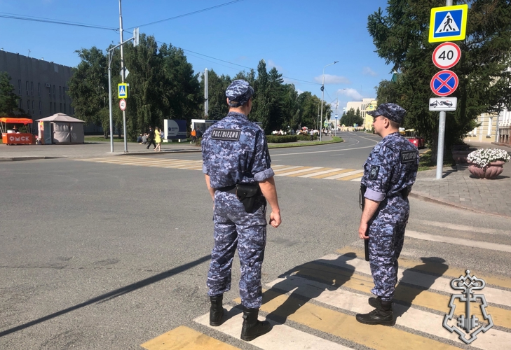 Росгвардейцы обеспечили безопасность при проведении массовых мероприятий в Омске
