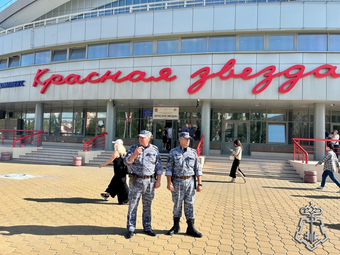Росгвардейцы обеспечили правопорядок  на спортивных и культурно-массовых мероприятиях