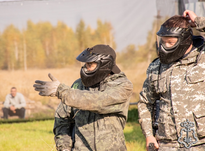 Сотрудники Росгвардии приняли участие в серии турниров Омской корпоративной лиги по спортивному пэйнтболу