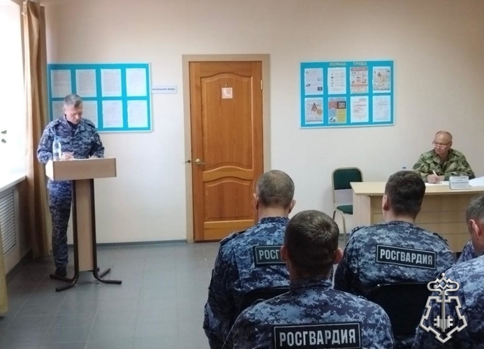 Руководитель Управления Росгвардии по Омской области проинспектировал подразделение тероргана на юге региона
