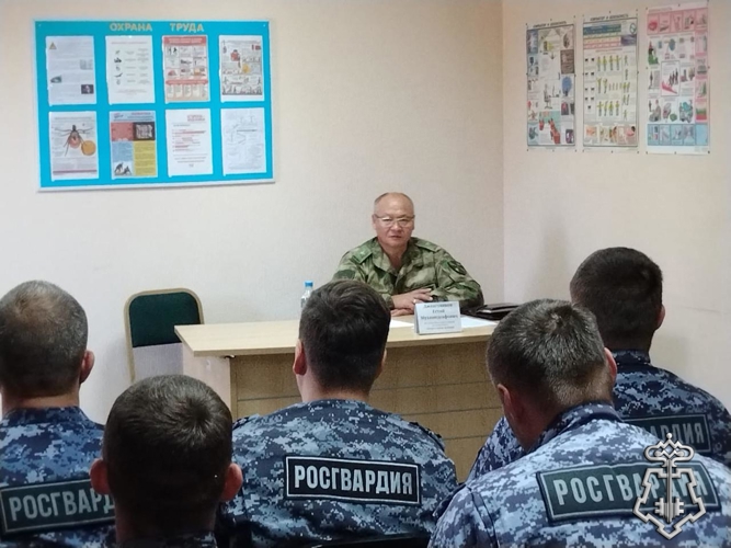 Руководитель Управления Росгвардии по Омской области проинспектировал подразделение тероргана на юге региона