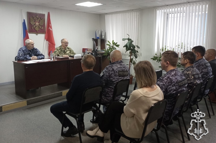 Начальник Управления Росгвардии по Омской области подвел итоги в подразделениях Тюкалинского района