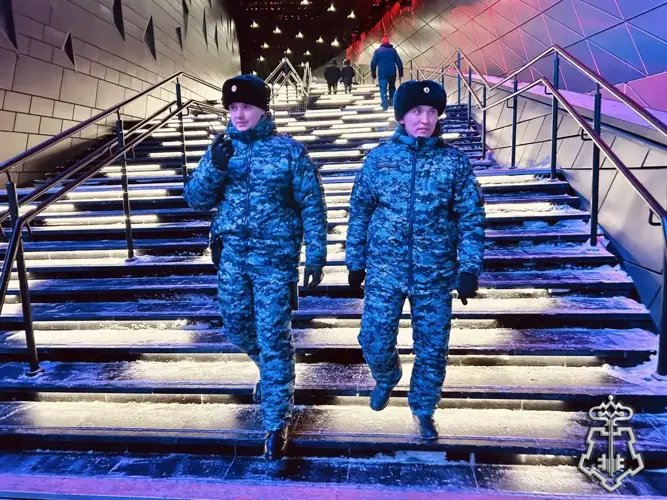 Сотрудники Росгвардии обеспечили безопасность хоккейных матчей в Омске