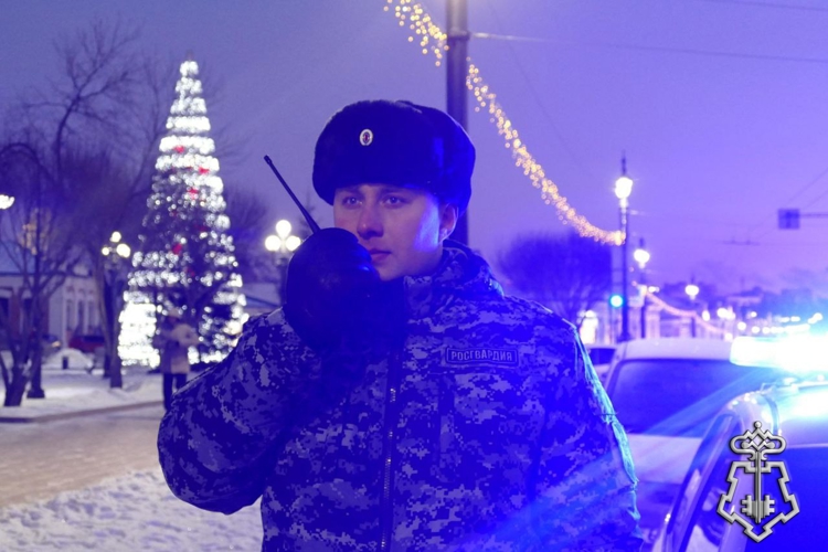В период новогодних праздников росгвардейцы обеспечили безопасность граждан в Омской области