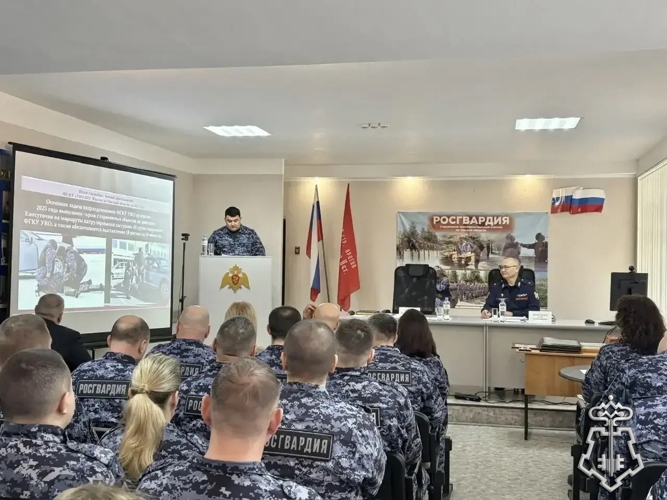 В Управлении вневедомственной охраны Росгвардии по Омской области подведены итоги служебно-боевой и финансово-хозяйственной деятельности за 2025 год