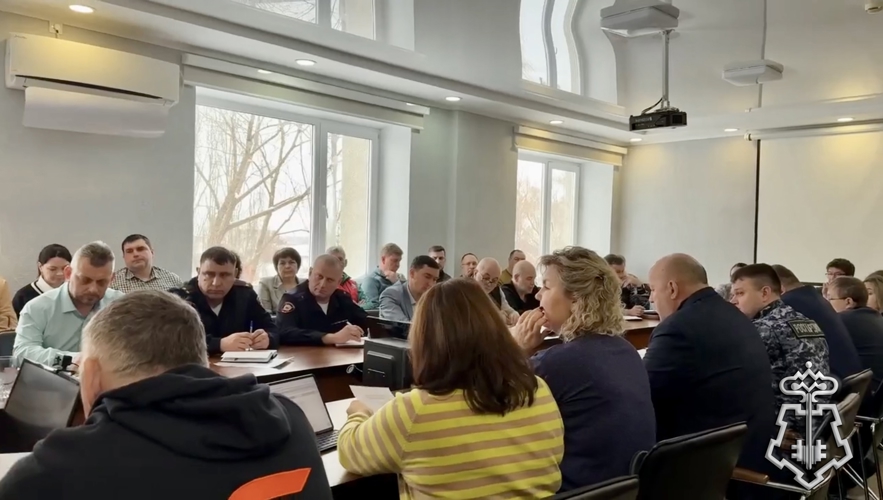 Начальник Таврического отделения вневедомственной охраны Росгвардии принял участие в заседании организационного комитета