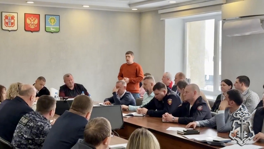 Начальник Таврического отделения вневедомственной охраны Росгвардии принял участие в заседании организационного комитета