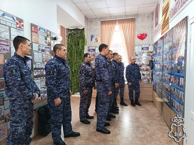 В Омской области сотрудники Росгвардии посетили Историко-краеведческий музей