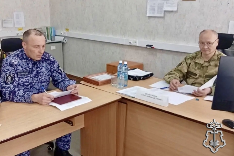 Начальник Управления Росгвардии по Омской области посетил с проверкой подразделения тероргана в Русско-Полянском районе