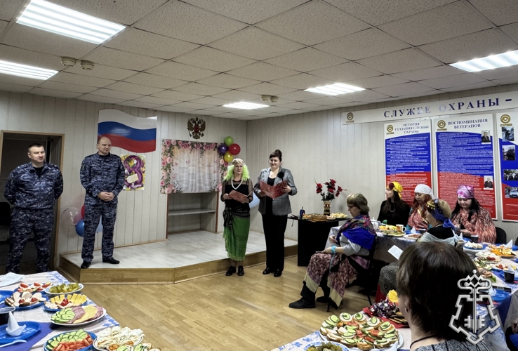 В Омске в подразделении вневедомственной охраны состоялось мероприятие, посвященное празднованию Международного женского дня