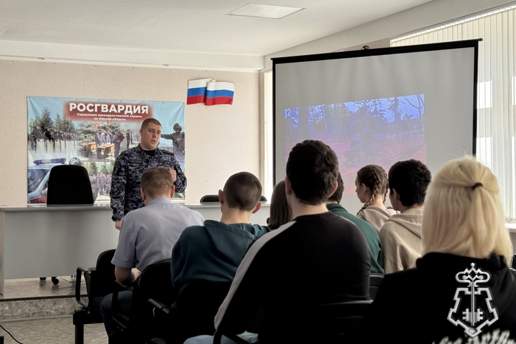 Управление вневедомственной охраны вновь приняло студентов омской академии на день открытых дверей
