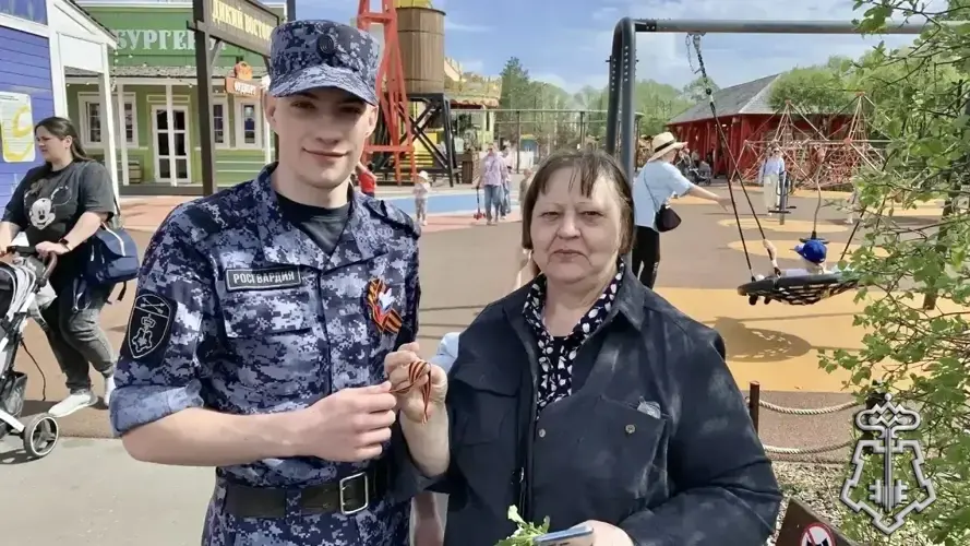 В Омске и Омской области росгвардейцы приняли участие во всероссийских патриотических акциях, посвященных Дню Великой Победы