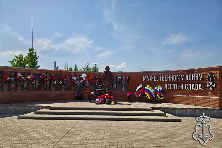 Сотрудники Росгвардии приняли участие в открытии мемориального комплекса погибшим военнослужащим