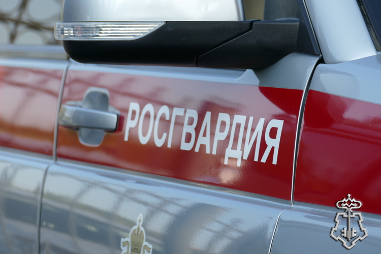 В Омске сотрудники Росгвардии задержали вооруженного ножом неадекватного  мужчину