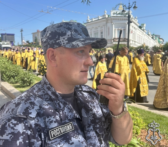 Росгвардейцы обеcпечили правопорядок при проведении  Крестного хода  в Омске