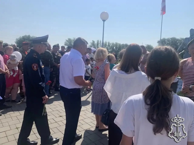 Росгвардейцы приняли участие в открытии памятника воинам внутренних войск в Омской области