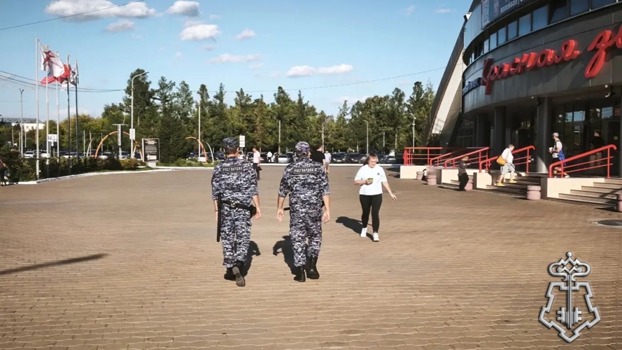 Сотрудники Росгвардии обеспечили правопорядок на матче Кубка России по футболу в Омске