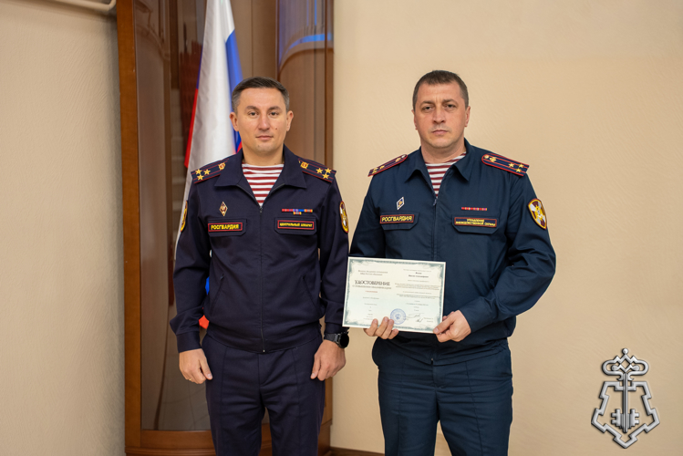 В Подмосковье завершились курсы повышения квалификации руководителей подразделений вневедомственной охраны Росгвардии