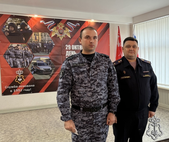 День образования вневедомственной охраны Росгвардии в Омске отметили вручением наград и очередных специальных званий