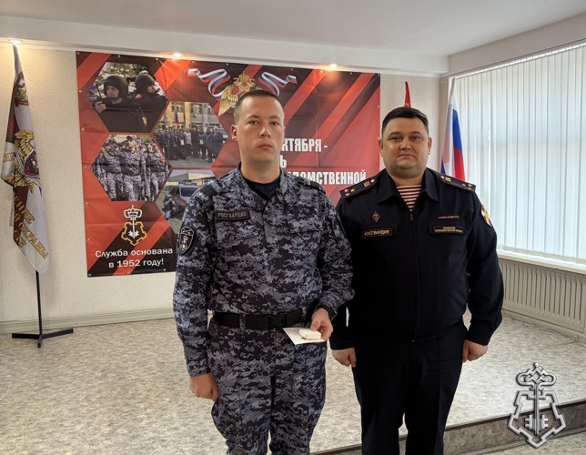 День образования вневедомственной охраны Росгвардии в Омске отметили вручением  наград и очередных специальных званий