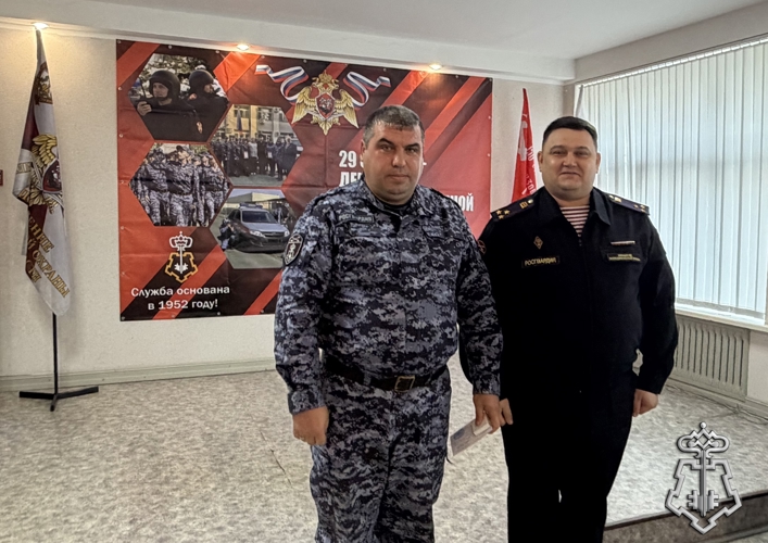 День образования вневедомственной охраны Росгвардии в Омске отметили вручением  наград и очередных специальных званий