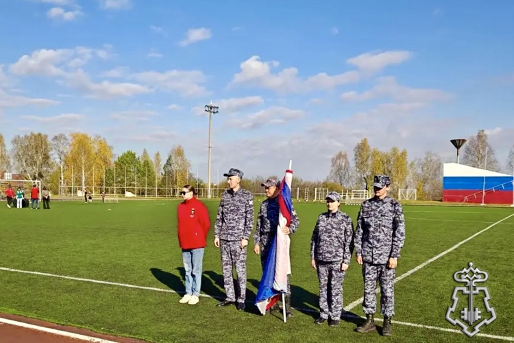 Росгвардейцы приняли участие в патриотической акции в Омской области 