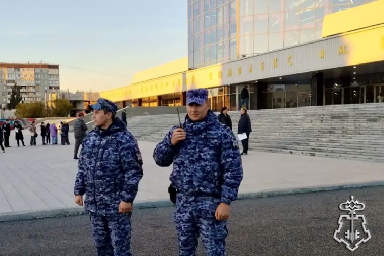 Сотрудники Росгвардии обеспечили правопорядок во время спортивных состязаний в Омске